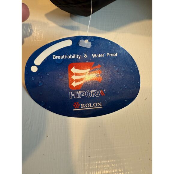 NWT Set of 2 Vintage 80s 90s Yupoong Hipora Kolon Waterproof Nylon Snapback Caps - Picture 4 of 9